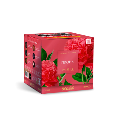 Z0893 Пионы Салюты 